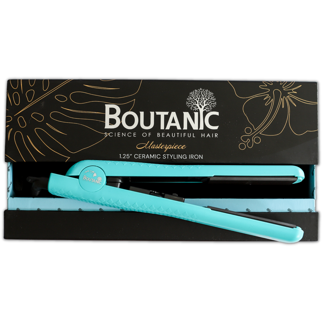 BOUTANIC ボタニック ハワイ限定 花柄 ヘアアイロン 日本未発売 BOUTANIC ボタニック ハワイ限定 花柄 ヘアアイロン 日本未発売